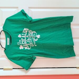 Women's Kelly Green St. Patrick's Day Magically Delicious T-shirt